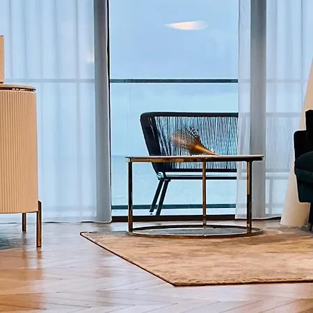 Wave Apartment Tyballtic 7Th Floor With Two Bedrooms And Sea View! Miedzyzdroje Esterno foto