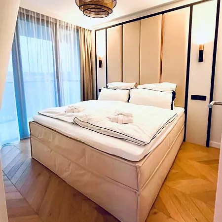 Wave Apartment Tyballtic 7Th Floor With Two Bedrooms And Sea View! Miedzyzdroje Esterno foto