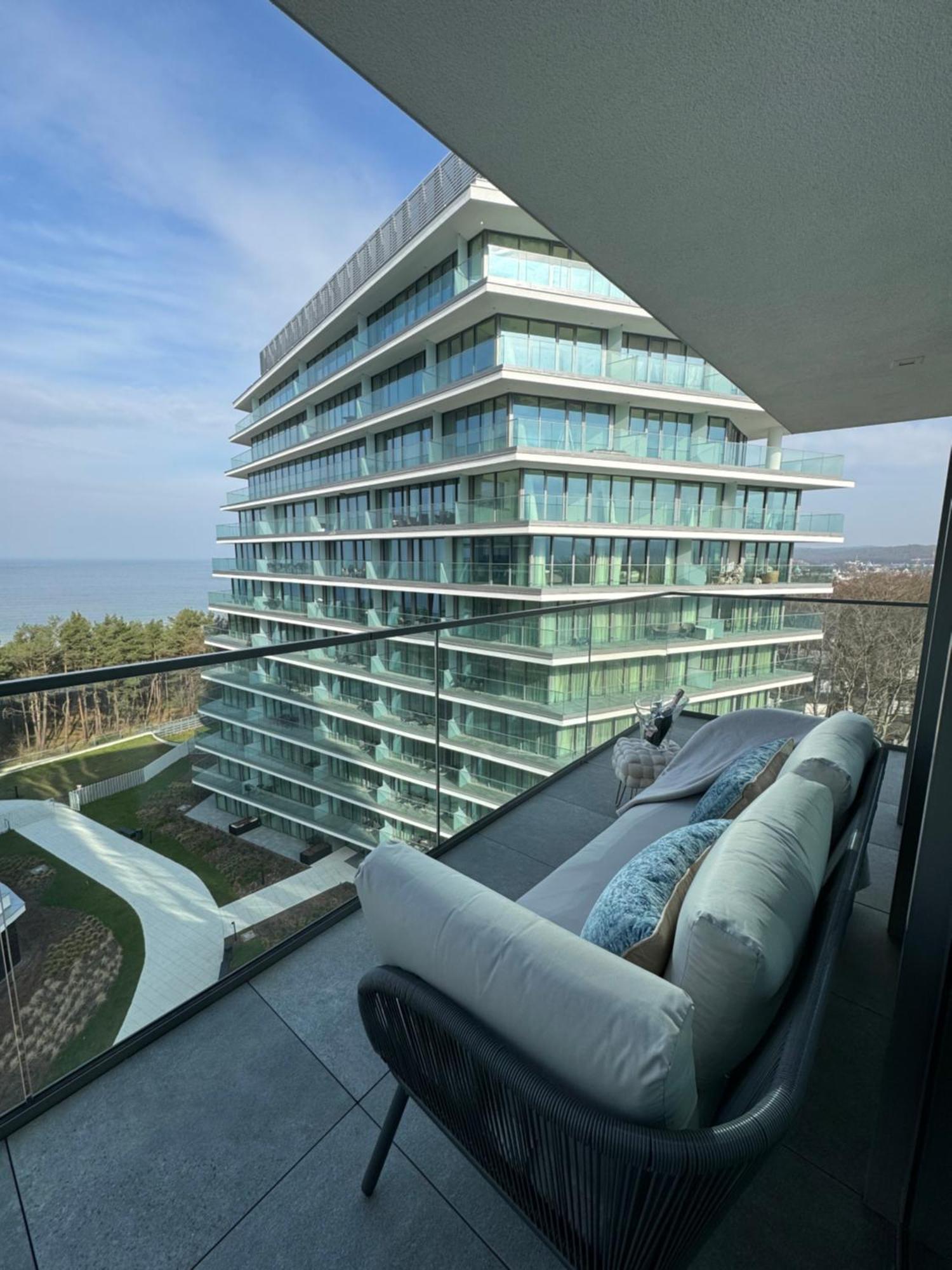 Wave Tyballtic 7th Floor With Two Bedrooms And Sea View! Apartament Międzyzdroje